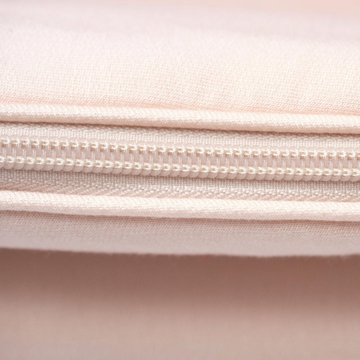 Gigoteuse bébé Ecowool rose brumeux en rayonne de bambou et laine mérinos